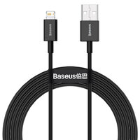 Baseus Superior lightning kábel 2m 2,4A čierny