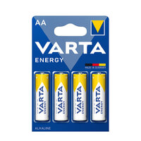 VARTA ENERGY alkalické batérie 4ks AA