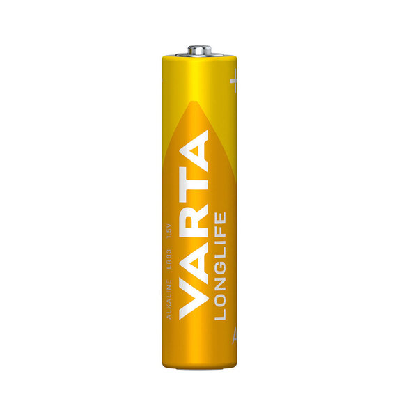 VARTA LONG LIFE alkalické batérie 4ks AAA
