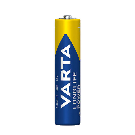 VARTA LONG LIFE POWER alkalické batérie 4ks AAA