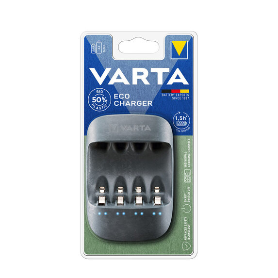 VARTA nabíjačka batérií AA/AAA ECO bez batérií