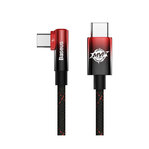 Baseus MVP2 USB-CC kábel, 100W, 1m čierno/červený (CAVP000620)