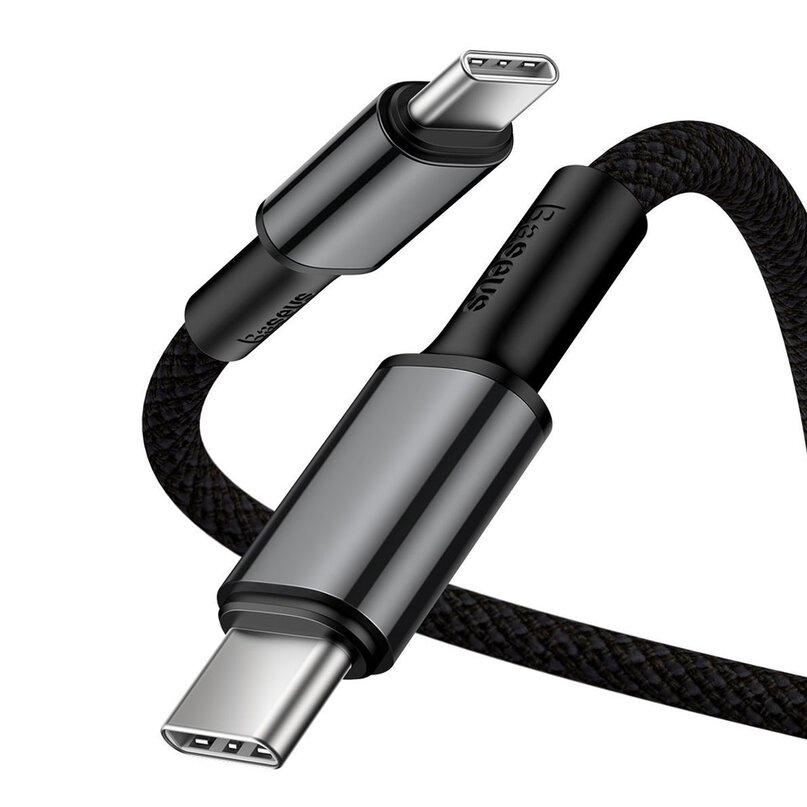 Baseus USB-C/C kábel 100W 2m čierny (CATGD-A01)