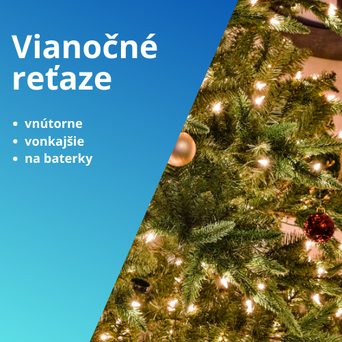 LED vianočné reťaze