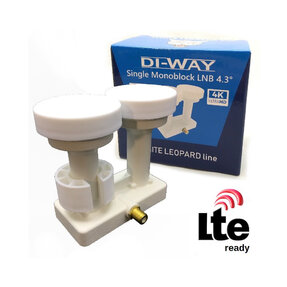 LNB DI-WAY Monoblock Single 4,3°