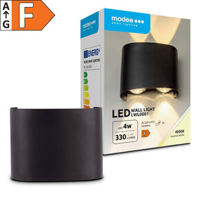 Modee LED svietidlo na stenu 4W 330lumenov IP65 (LWL0001)