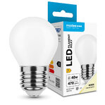 Modee Lighting LED Filament Milky žiarovka E27 4W G45 (40W) 4000K