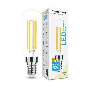 Modee Lighting LED Filament žiarovka E14 3,5W 4000K T25 (32W)