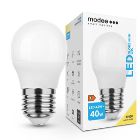 Modee Lighting LED žiarovka E27 4,9W 2700K MINI G45 (40W)