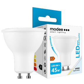 Modee Lighting LED žiarovka GU10 6W 6000K stmievateľná