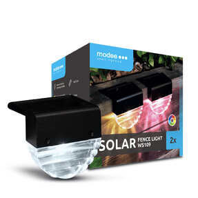 Modee solárne svietidlo WS109 RGB 2ks