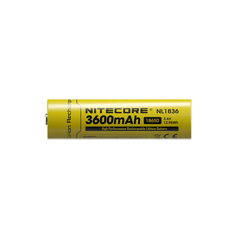 Nitecore nabíjateľná batéria 18650 NL1863 3600mAh