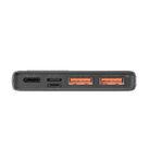 Power banka Baseus Adaman 10000 mAh, 2xUSB, USB-C, 22,5W čierna