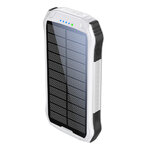 Power banka BOOMPODS Neutron SOLAR 10000mAh biela