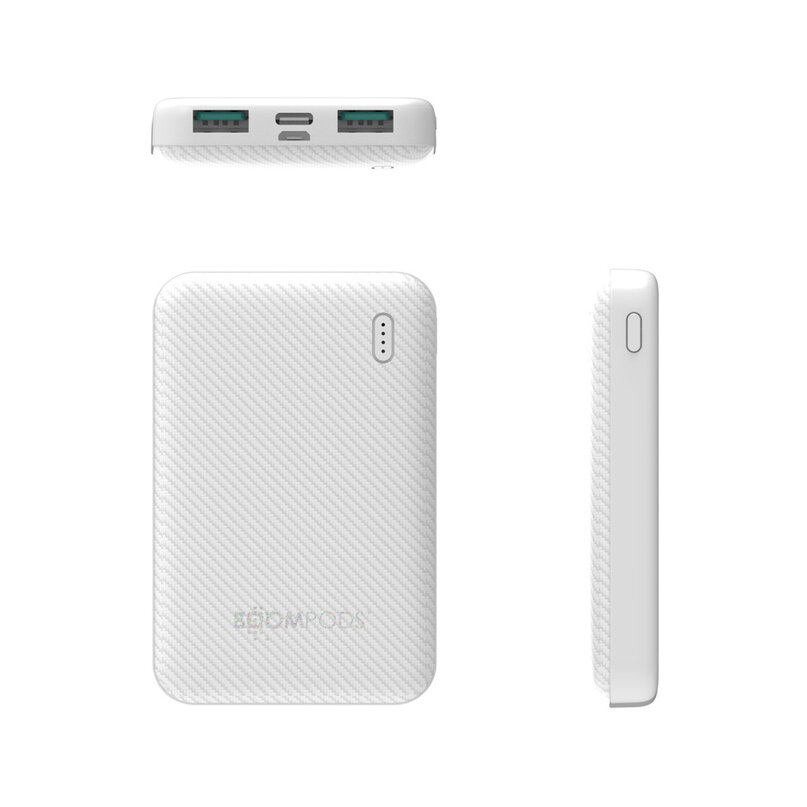 Power banka BOOMPODS Obi 5000mAh biela