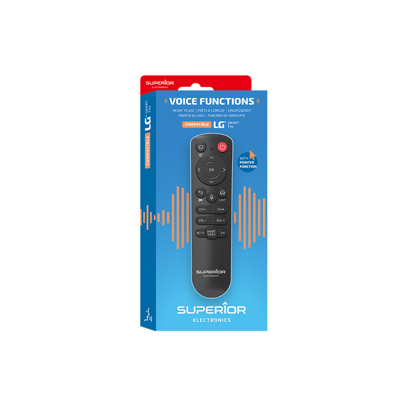 Superior diaľkové ovládanie pre LG s magic remote