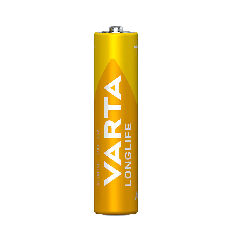 VARTA LONG LIFE alkalické batérie 4ks AAA