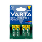 VARTA nabíjateľné batérie 2100mAh 4ks AA